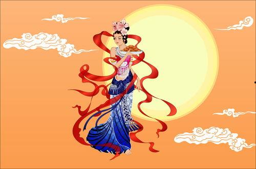 瓜老師畫(huà)的嫦娥,瓜老師筆下夢(mèng)幻般的月宮仙子